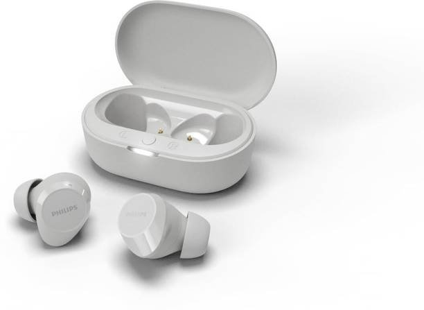 Philips Tat1209Wt 00In Ear Earbuds 18H Play Time 10Mm Dynamic Drivers Anc Ipx4 Bluetooth