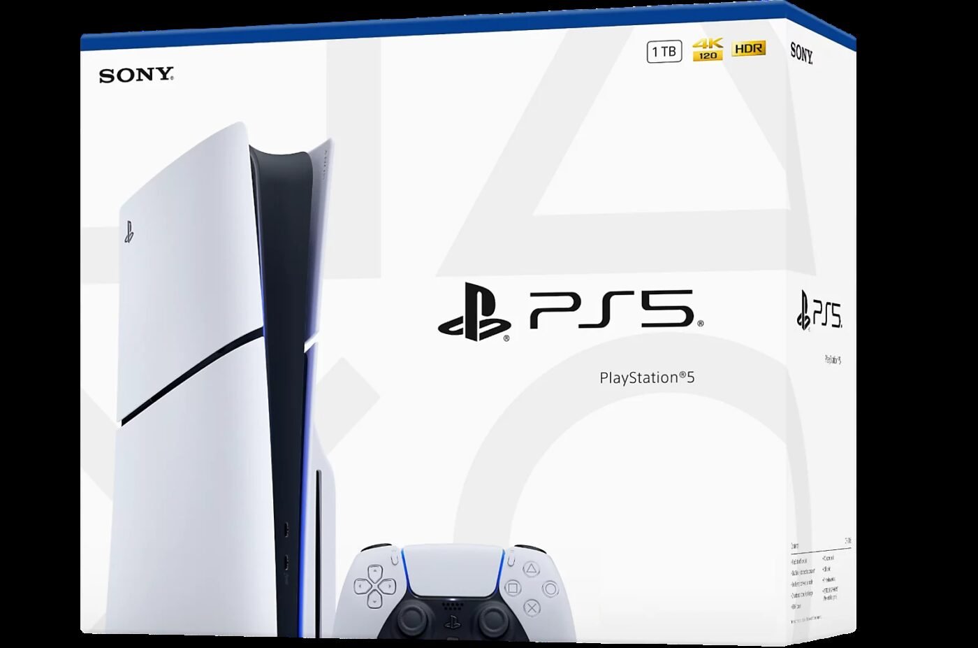 Sony PlayStation 5 console with DualSense controller